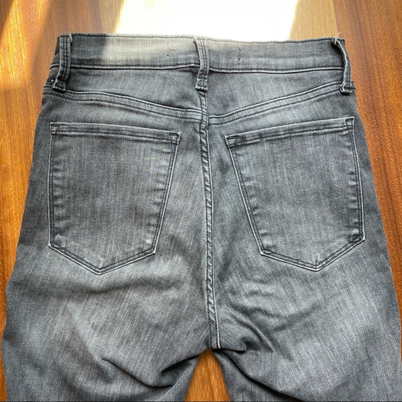 GAP Sz 26 Super High-Rise True Skinny Jeans, Gray - Picture 5 of 11